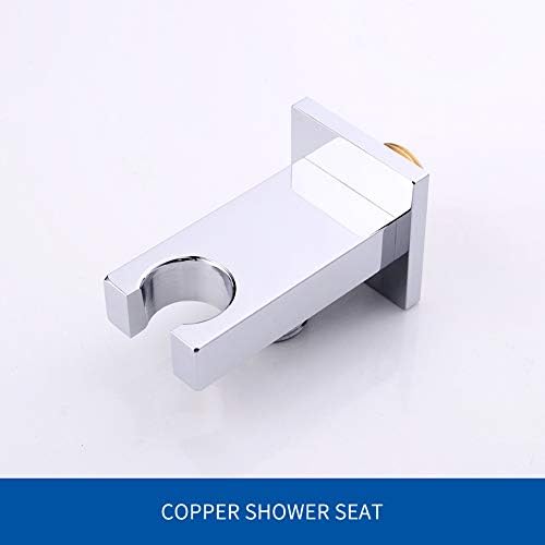 FJYDM Square Handheld Showerhead with Chrome Finish