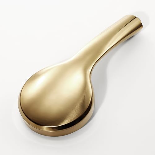 Brushed Gold Handheld Showerhead with 5 Spray Modes