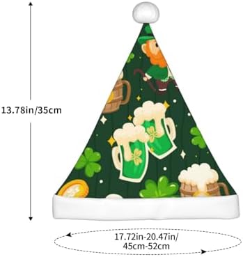 Salelf 10 Pack Santa Hats for Kids Baby Christmas Party Headwear