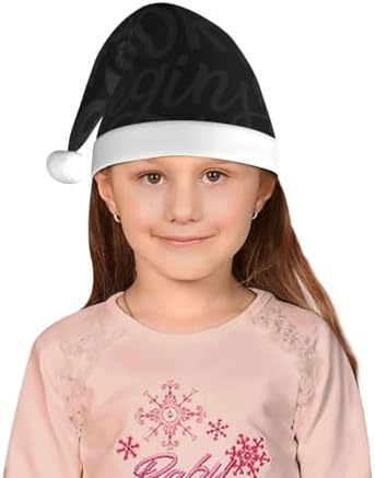 Salelf Christmas Santa Hat for Kids Boys Girls Toddler Plush Headwear