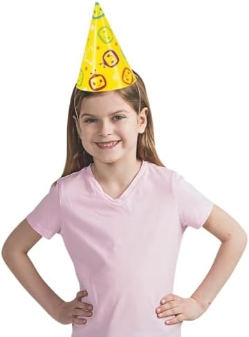 Cocomelon Mini Party Hats Pack of 8