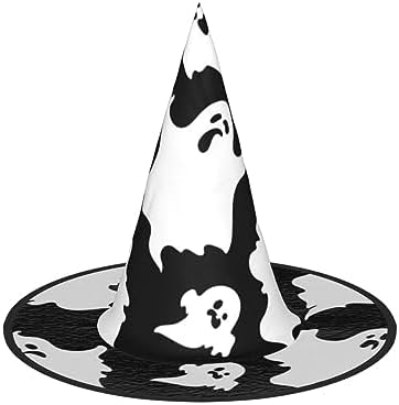 Gothic Halloween Witch Hat with Foldable Design