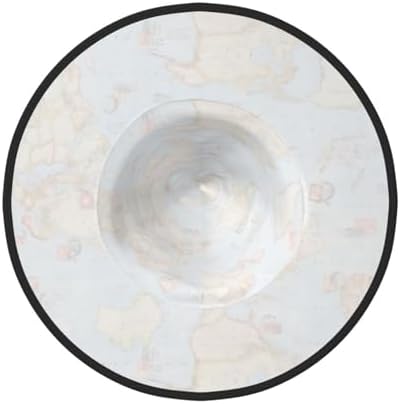 World Maps Print Witch Hat for Halloween and Parties