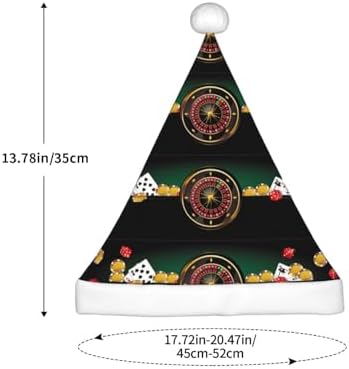 Christmas Elf Hat for Kids Boys Girls Toddler Plush Santa Hat