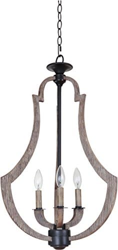 Craftmade 35133-WP Winton Candle Chandelier 3-Light 180W