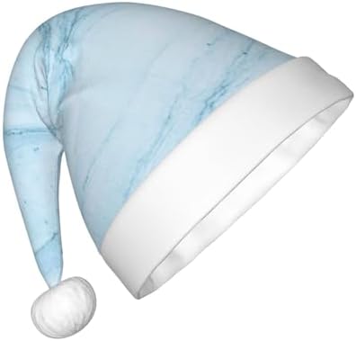 Blue Marble Santa Hat for Kids Baby Christmas Hats