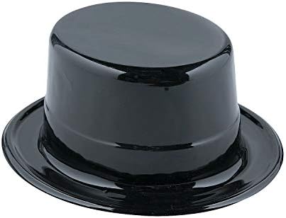 Fun Express Adult Size Black Top Hat Party Set