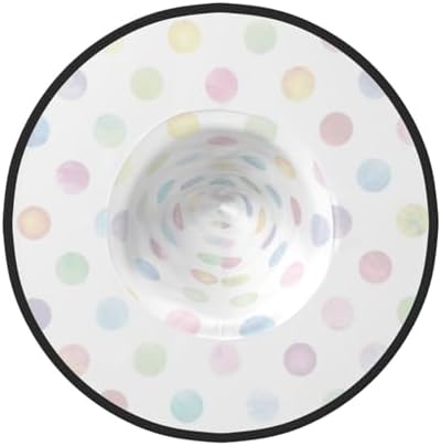 Blue Polka Dot Witch Hat for Halloween Parties