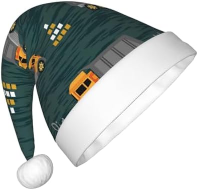 Big Machine Santa Hat for Kids Kids Christmas Hat Plush Holiday Hat