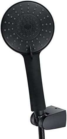 Uwerfm Black Handheld Shower Head with 3 Spray Modes
