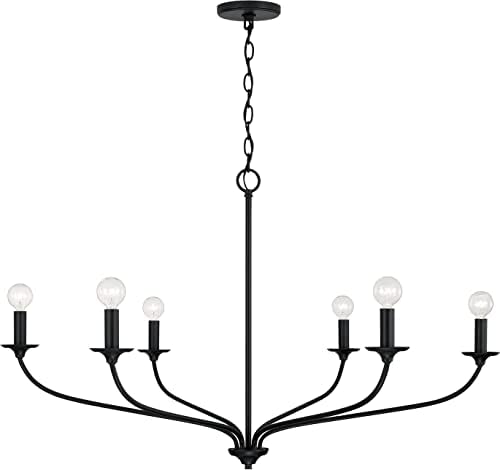 Capital Lighting 449961MB 6-Light Round Chandelier