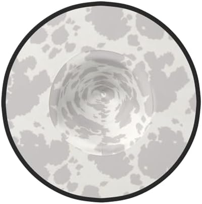 Brown Cow Spots Print Witch Hat for Halloween Parties