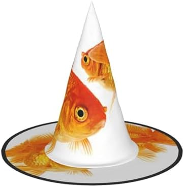 Cute Fish Print Witch Hat for Halloween Parties