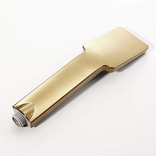 UWEREBFM Brushed Gold Handheld Shower Head Set