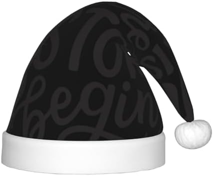 Salelf Christmas Santa Hat for Kids Boys Girls Toddler Plush Headwear