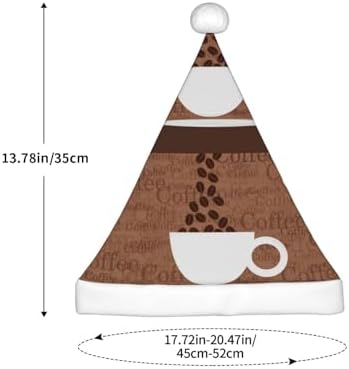 Salelf Coffee Cafe Santa Hat for Kids Christmas Party