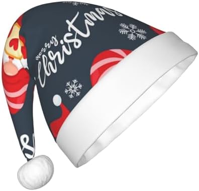 Salelf Three Cute Christmas Gnomes Santa Hat for Kids