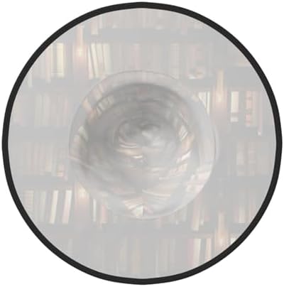 Elegant Book Room Library Print Witch Hat for Halloween Parties
