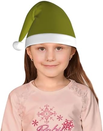 Olive Santa Hat for Kids Baby Christmas Headwear