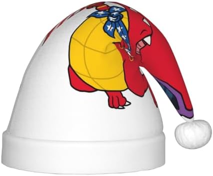 Dinosaur Santa Hat for Kids Baby Christmas Headwear