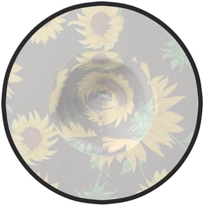 Beautiful Sunflower Print Witch Hat for Halloween and Parties