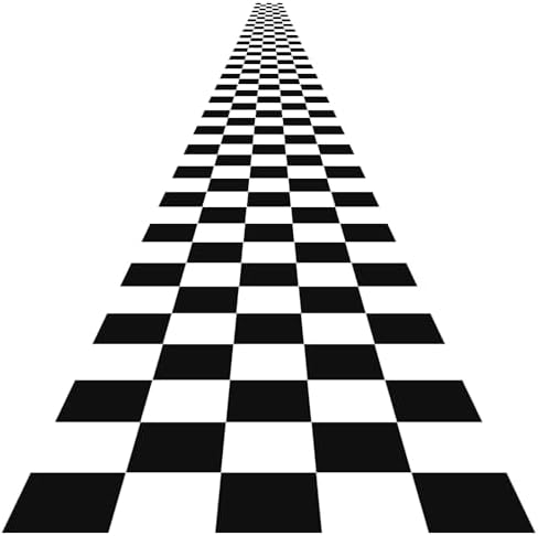 Racetrack Floor Runner for Race Party Decorations