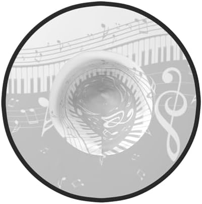 Jbyjbx Music Note Halloween Witch Hat