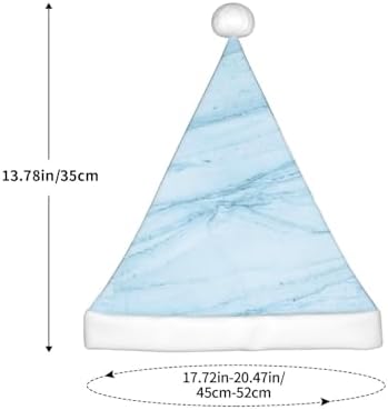Blue Marble Santa Hat for Kids Baby Christmas Hats