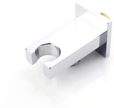 FJYDM Square Handheld Showerhead with Chrome Finish