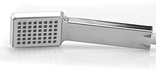Handheld Shower Head with Chrome Finish and Water Saving Design 1