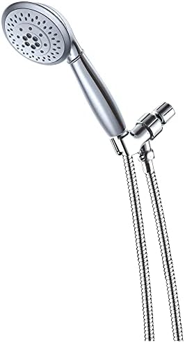 Kingston Brass KX2522B 5-Setting Handheld Shower with Chrome Hose
