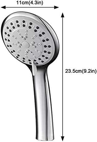 URINGO High Pressure 43 Inch Handheld Shower Head