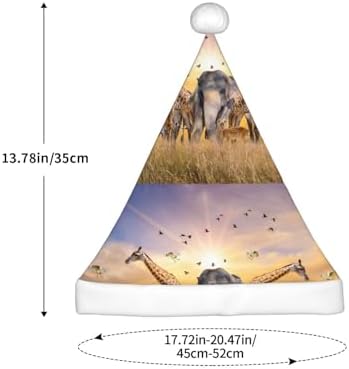 Salelf Wildlife Protection Santa Hat for Kids