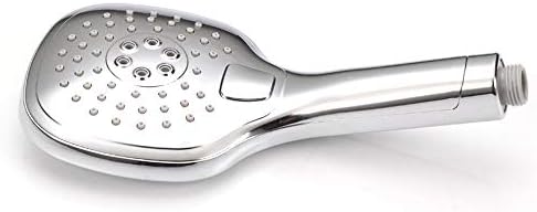 UWEREBFM Handheld Shower Head with 3 Spray Settings and Pause Switch 1