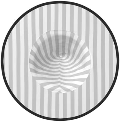 Black White Stripe Witch Hat for Halloween Parties