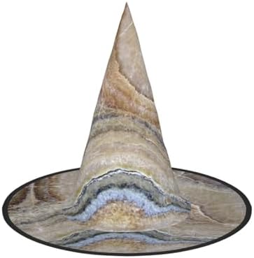 Unique Foldable Pale Blue Witch Hat for Halloween Costume