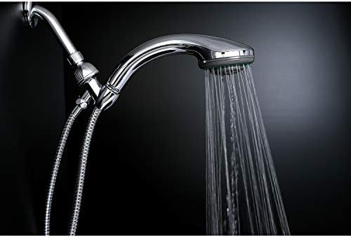 Kingston Brass KX2522B 5-Setting Handheld Shower with Chrome Hose