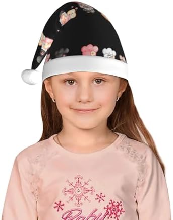 Salelf Baker Gnome Santa Hat Kids Christmas Plush Hat