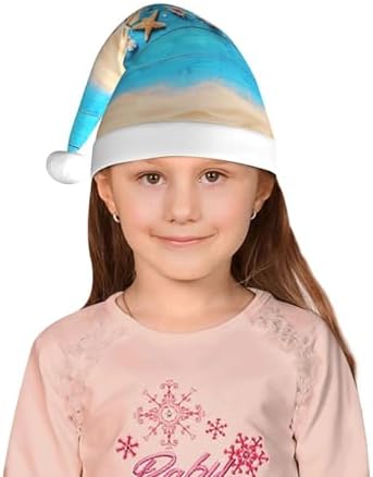 Salelf Christmas Elf Hats for Kids Baby Boys Girls Toddler Plush Headwear