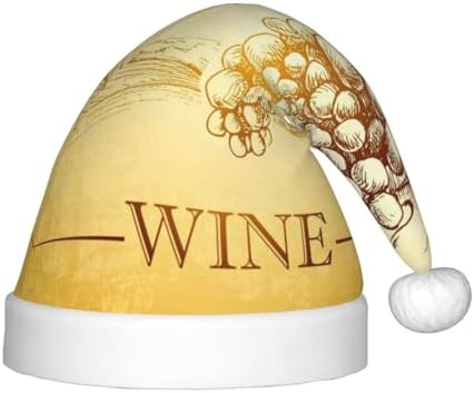 Salelf Bunch of Grapes Santa Hat for Kids