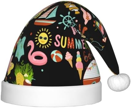 Hello Summer Santa Hat for Kids and Boys Girls