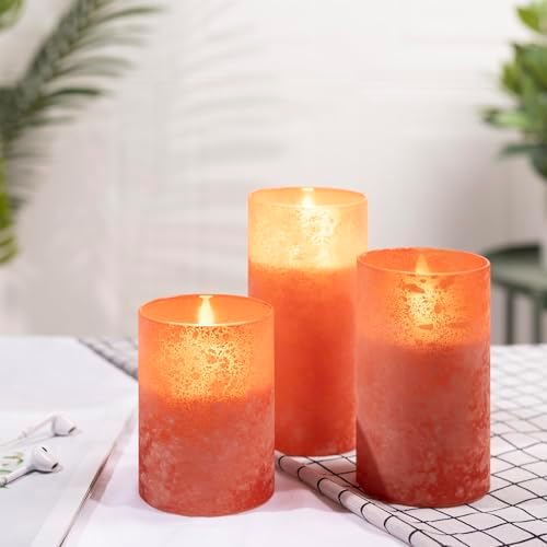 Mingfuxin Flameless Candles with Remote and Timer