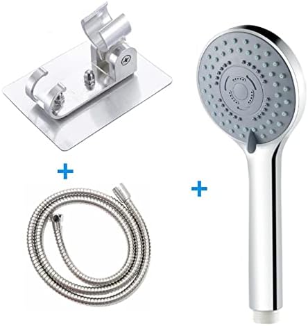 RGRE High Pressure Handheld Shower Head Set with 5 Spray Modes