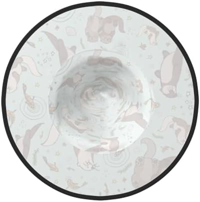 Otters Print Halloween Witch Hat for Parties and Costumes