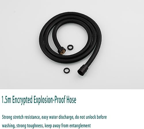 5-Function High Pressure Handheld Shower Head