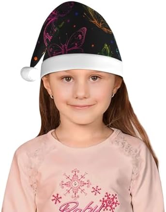 Butterfly Santa Hat for Kids Christmas Party