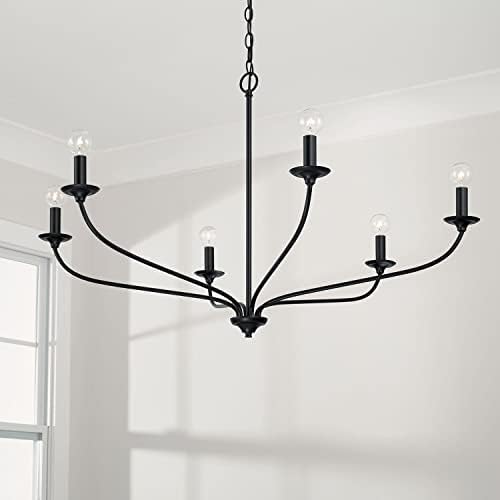 Capital Lighting 449961MB 6-Light Round Chandelier