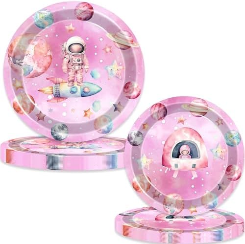 Wedec 198 Pcs Outer Space Birthday Party Decorations Set