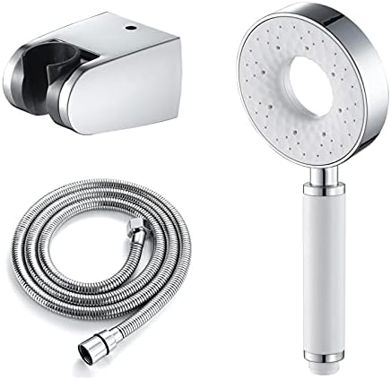 Uwerfm 3 Function ABS White Handheld Showerhead with 15m Hose