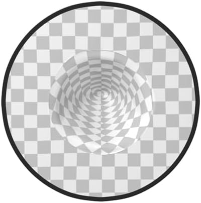 Black And White Checkered Witch Party Hat